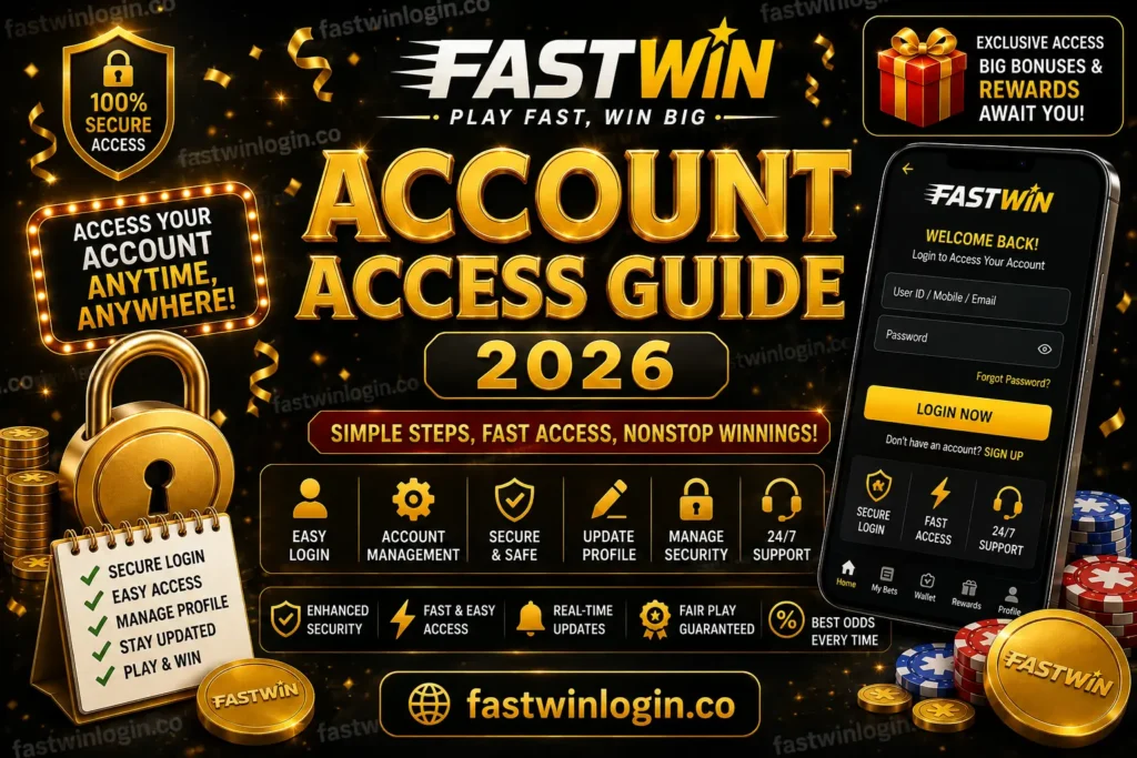 Fastwin Account Access Guide 2026