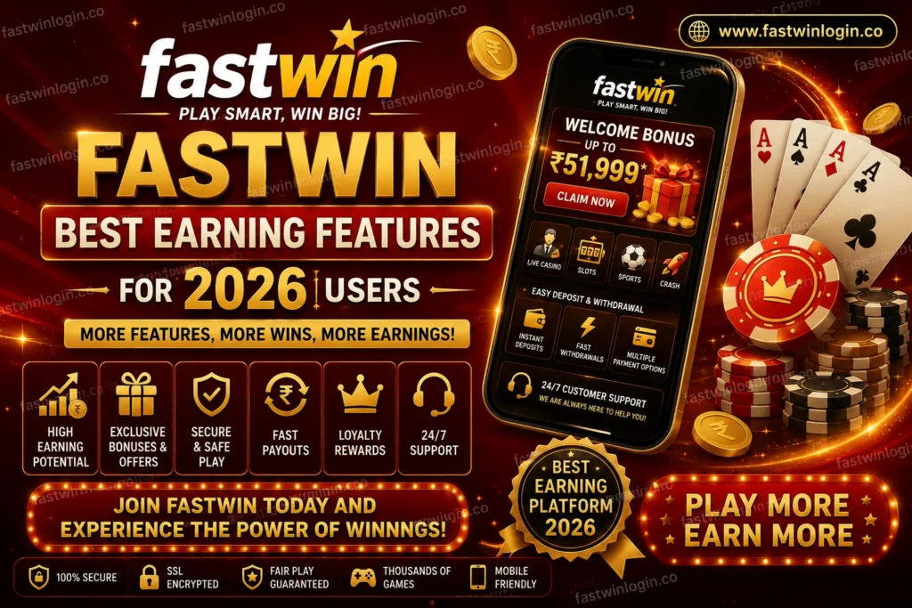 Fastwin Best Earning Features for 2026 Users