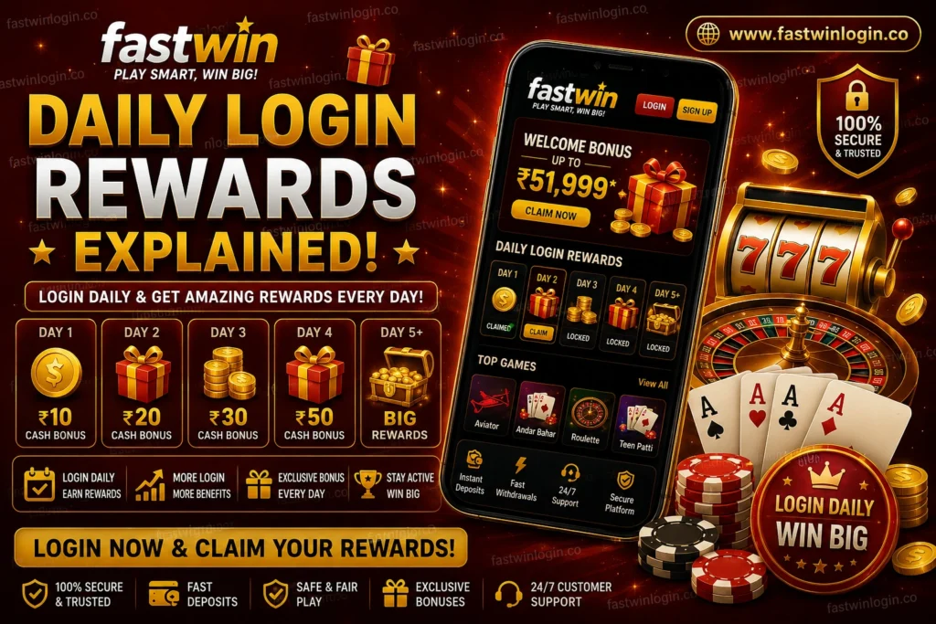 Fastwin Daily Login Rewards Explained